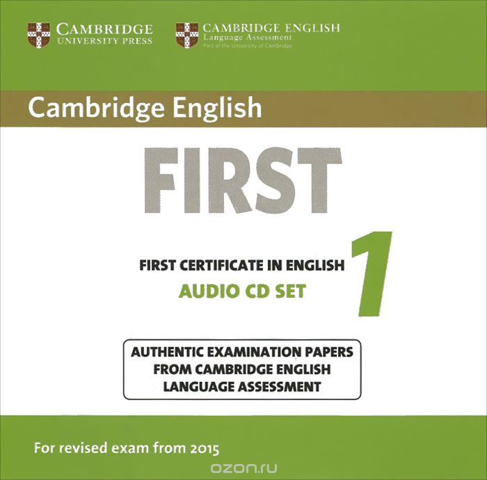 First Certificate in English 1 (аудиокурс на 2 CD)