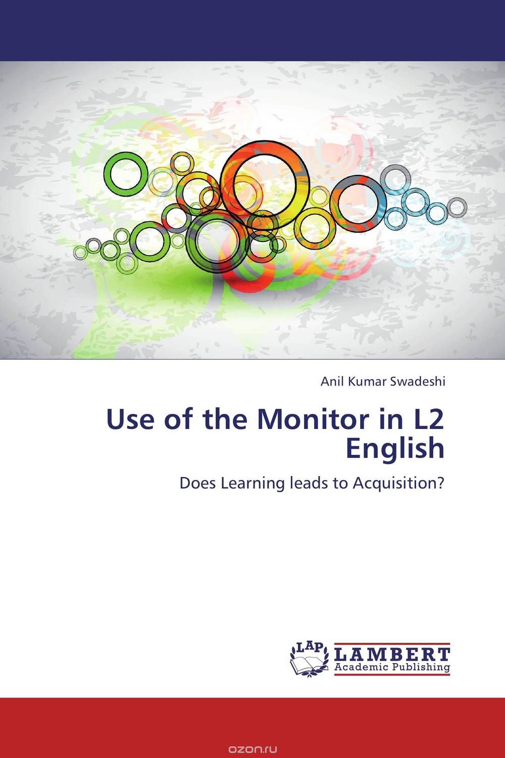 Скачать книгу "Use of the Monitor in L2 English"