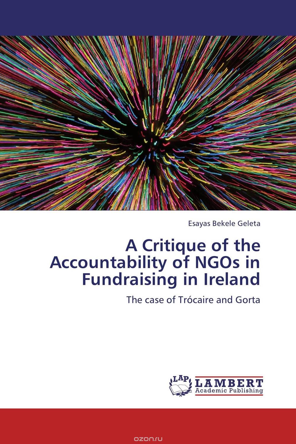 A Critique of the Accountability of NGOs in Fundraising in Ireland