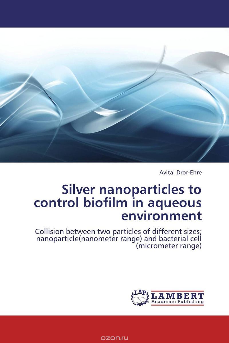 Silver nanoparticles to control biofilm in aqueous environment
