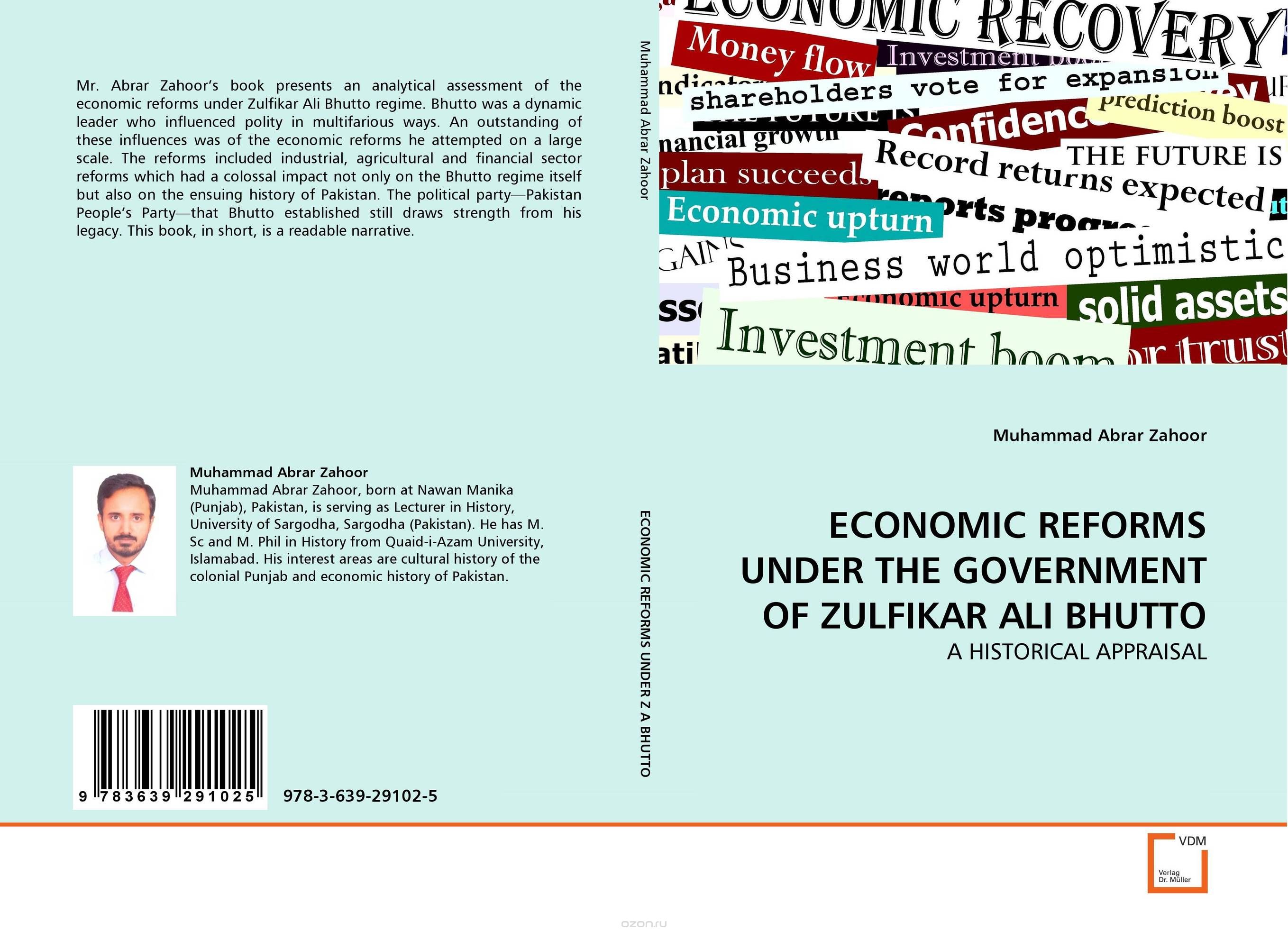 ECONOMIC REFORMS UNDER THE GOVERNMENT OF ZULFIKAR ALI BHUTTO