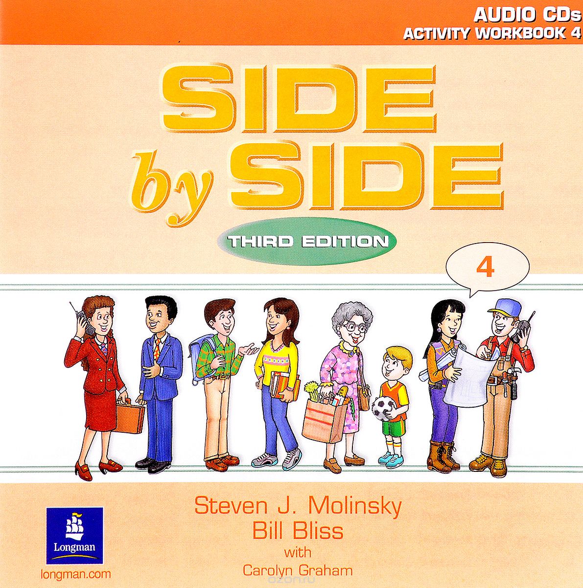 Скачать книгу "Side by Side 4: Activity Workbook 4 (аудиокнига на 2 CD)"