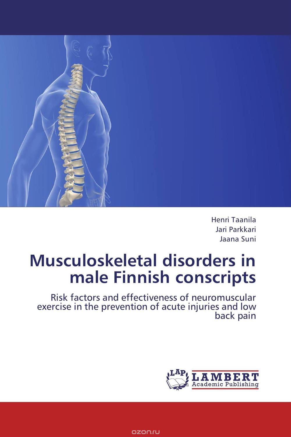 Скачать книгу "Musculoskeletal disorders in male Finnish conscripts"