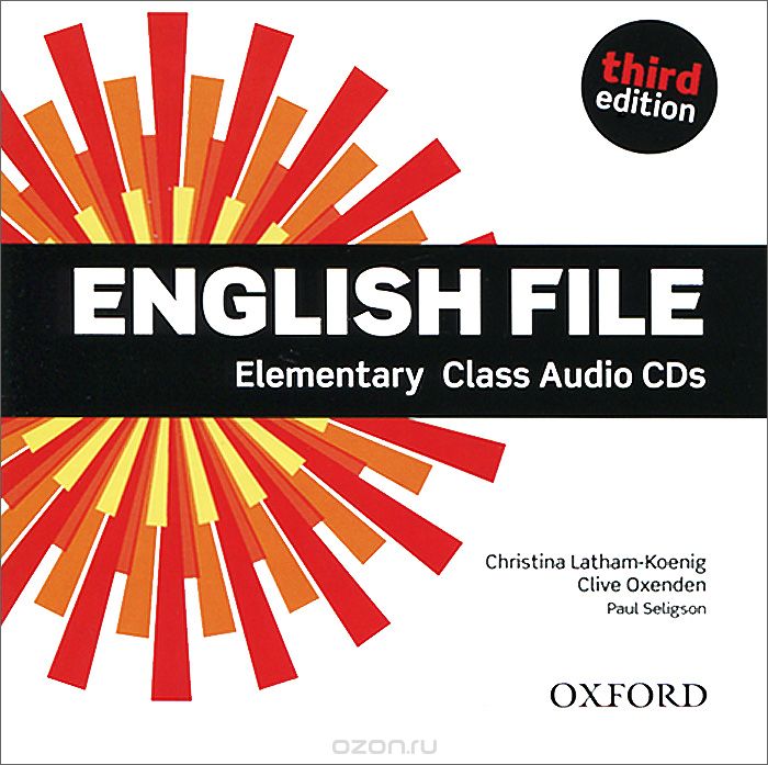 English File: Elementary: Class Audio CDs (аудиокурс на 4 CD)