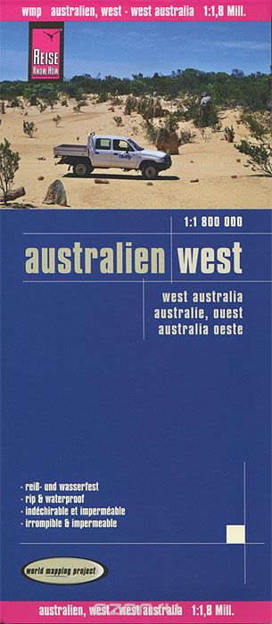 Скачать книгу "Australien. West. Карта"