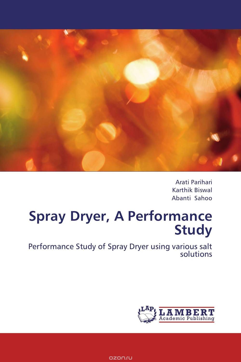 Скачать книгу "Spray Dryer, A Performance Study"